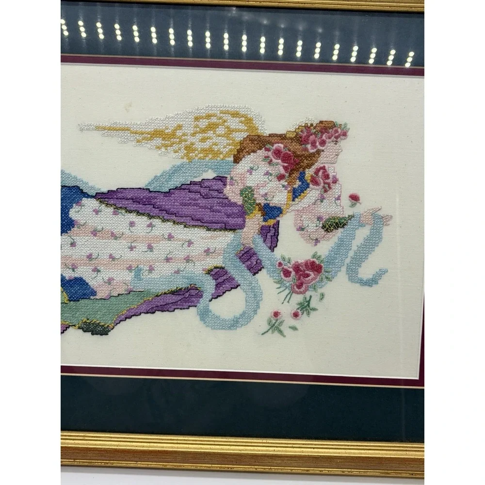 Framed Dimensions Stamped Cross Stitch 3150 Angel of Friendship